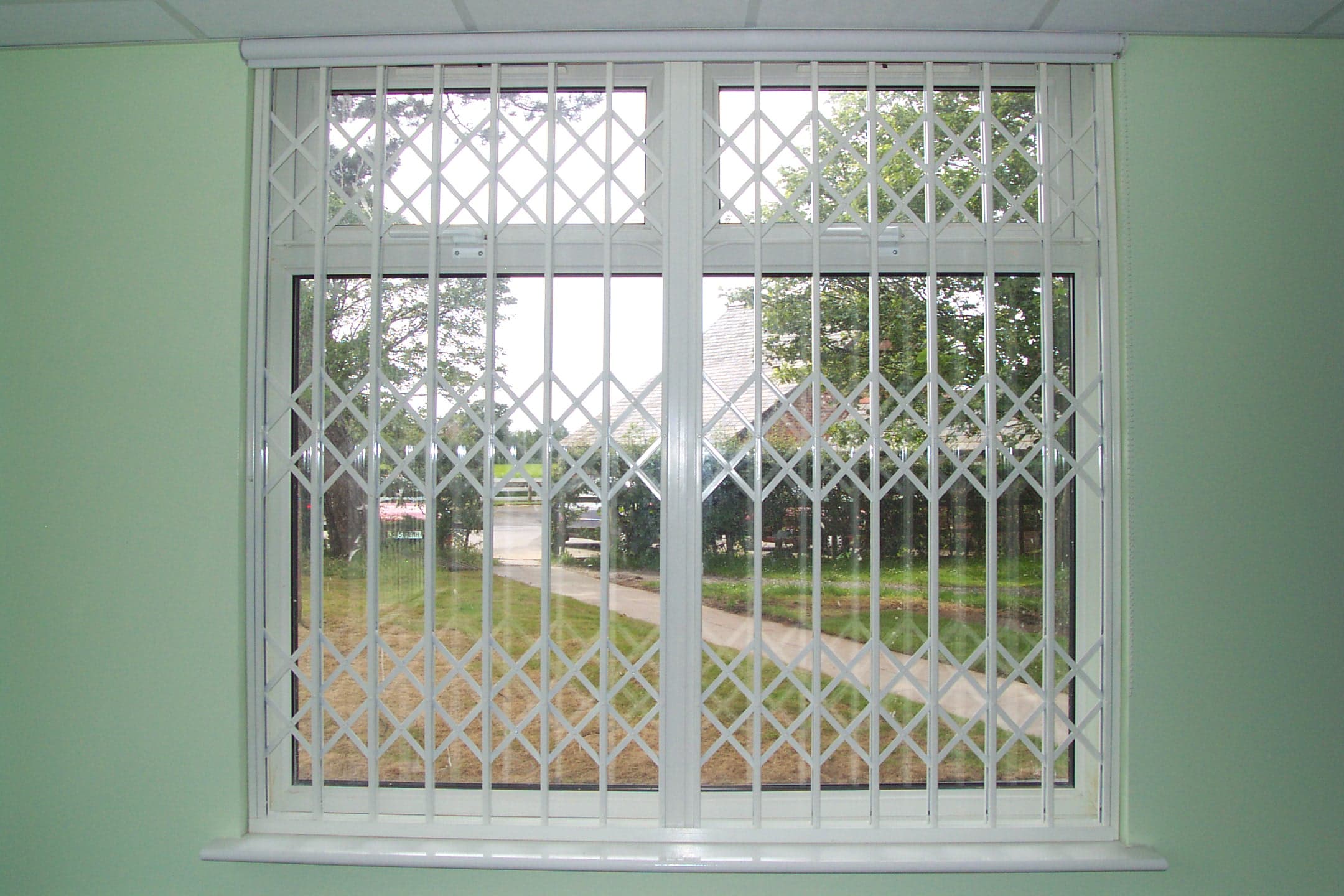 retractable security grilles for windows